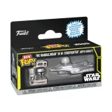 Figur Star Wars - The Mandalorian in N1 Starfighter (Funko Bitty POP) - Funko POP!