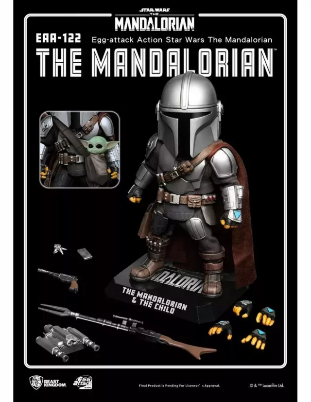Figur Star Wars: The Mandalorian - The Mandalorian Egg Action (Beast Kingdom)