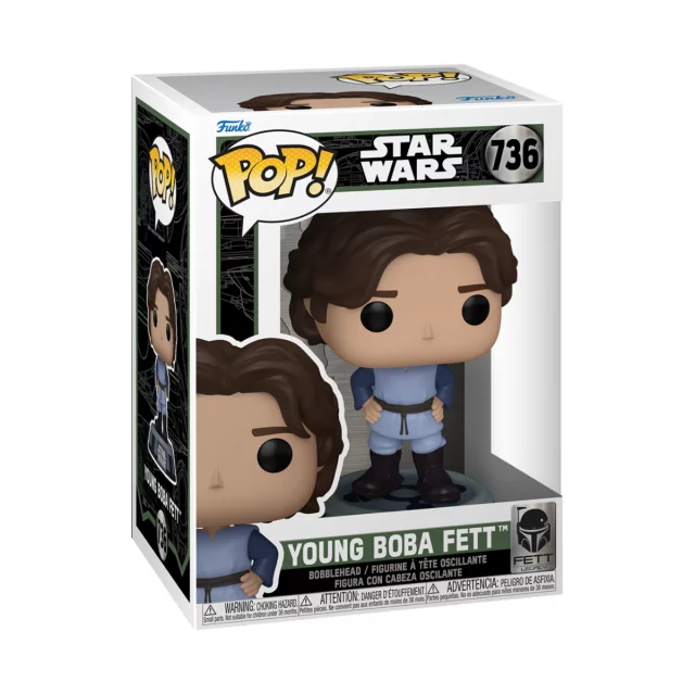 Figur Star Wars - Young Boba Fett (Funko POP! Star Wars 736)