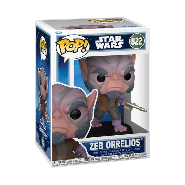 Figur Star Wars: The Mandalorian & Grogu - Zeb Orrelios with Bo-Rifle (Funko POP! Disney 822) - Funko POP! Star Wars