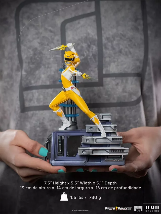 Statuette Power Rangers - Yellow Ranger BDS Art Scale 1/10 (Iron Studios) - Power Rangers