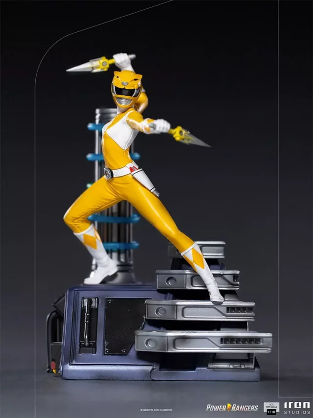 Statuette Power Rangers - Yellow Ranger BDS Art Scale 1/10 (Iron Studios) - Power Rangers
