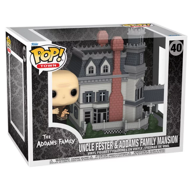 Figur The Addams Family - Uncle Fester & Addams Family Mansion (Funko POP! Stadt 40) - Wednesday