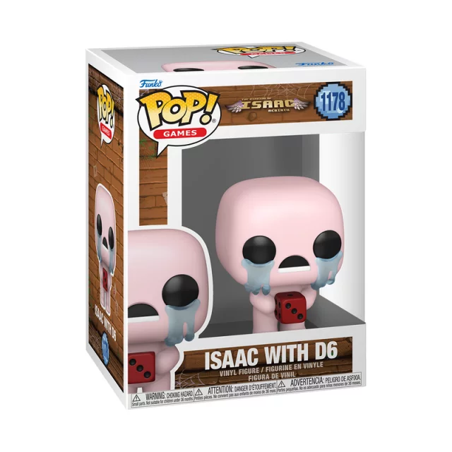 Figur The Binding of Isaac - Isaac with D6 (Funko POP! Games 1178) (beschädigte Verpackung)