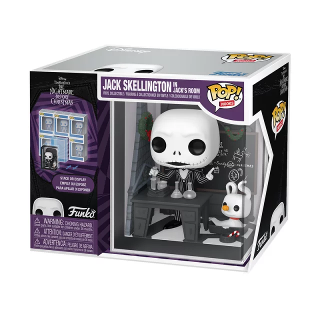 Figur The Nightmare Before Christmas - Jack Skellington in Jack’s Room (Funko POP! Nooks)
