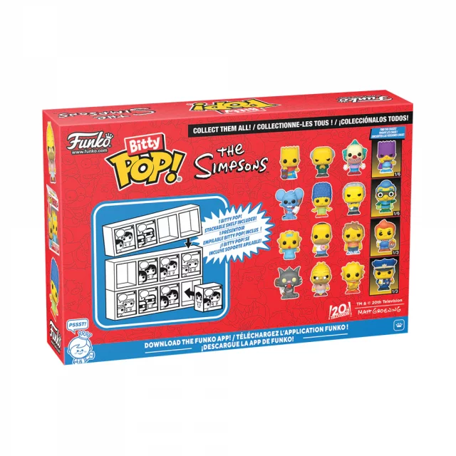 Figur The Simpsons - Scratchy 4-pack (Funko Bitty POP) - Zufällige Auswahl