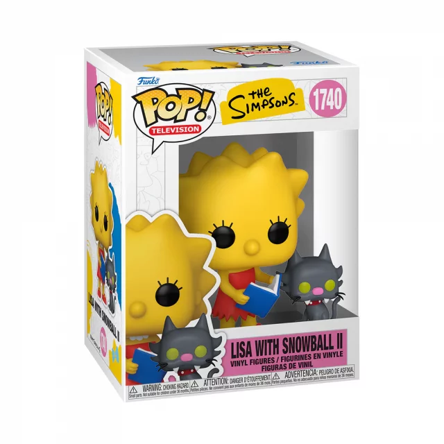 Figur The Simpsons - Lisa with Snowball II (Funko POP! Television 1740)