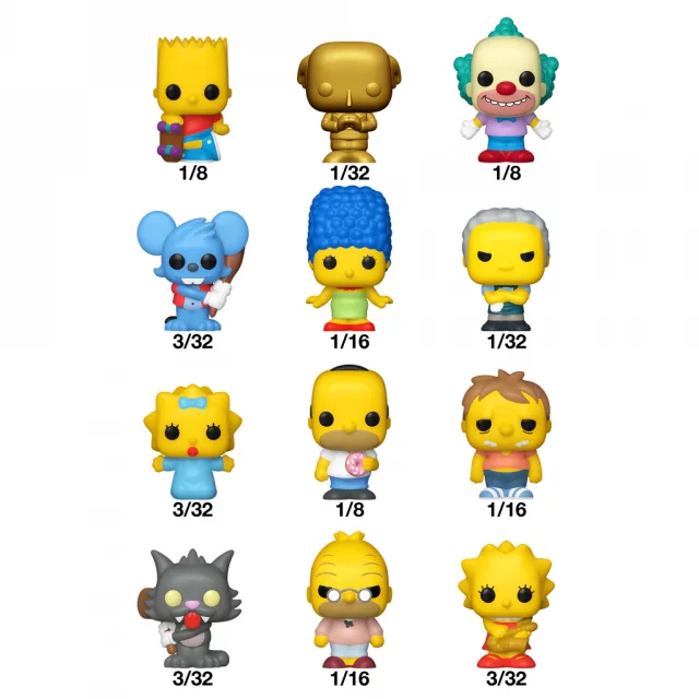 Figur The Simpsons - The Simpsons Blind Box (Funko Bitty POP) (zufällige Auswahl) - Funko POP!