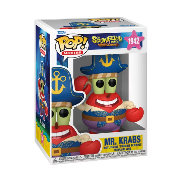 Figur The SpongeBob Movie: Search for SquarePants - Mr. Krabs (Funko POP! Movies 1942)