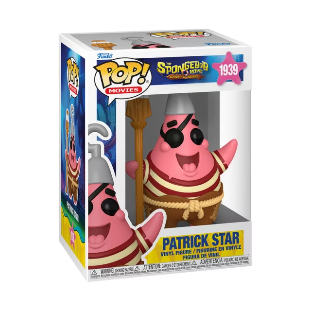 Figur The SpongeBob Movie: Search for SquarePants - Patrick Star (Funko POP! Movies 1939)