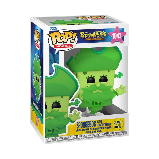 Figurk The SpongeBob Movie: Search for SquarePants - SpongeBob as the Flying Dutchman (Leuchtend) (Funko POP! Movies 1943)