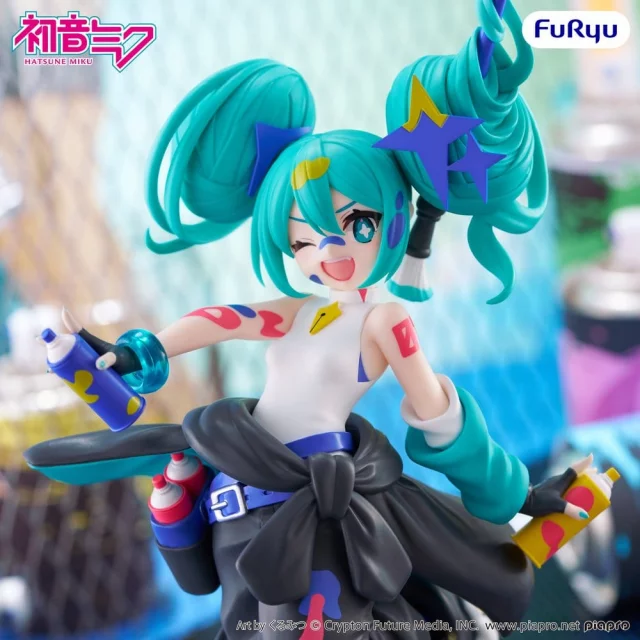 Figur Vocaloid - Hatsune Miku Paint Girl Another Color Ver. (FuRyu) - Anime
