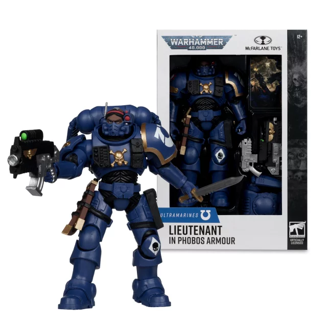 Figur Warhammer 40k - Lieutenant in Phobos Armour (McFarlane) - Action-Figur
