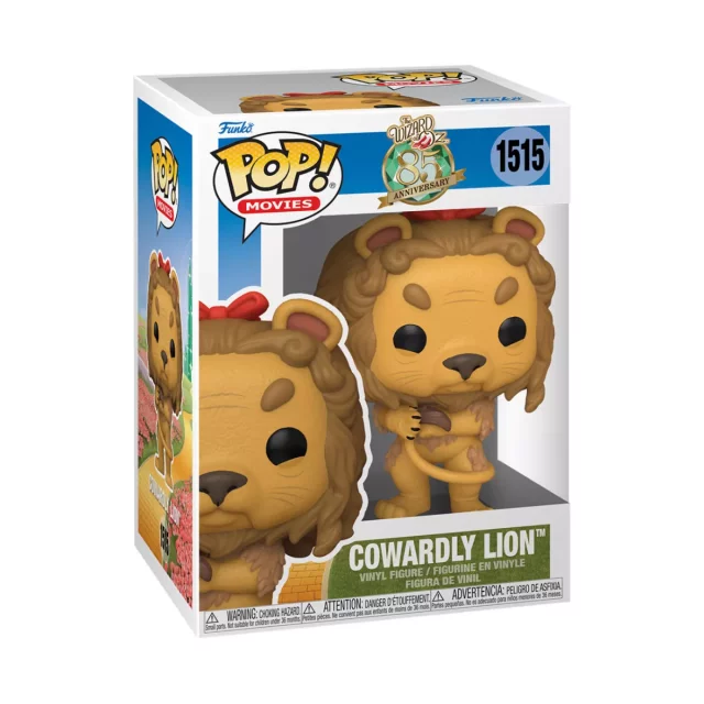 Figur Wizard of Oz - Cowardly Lion (Funko POP! Movies 1515) (beschädigte Verpackung)