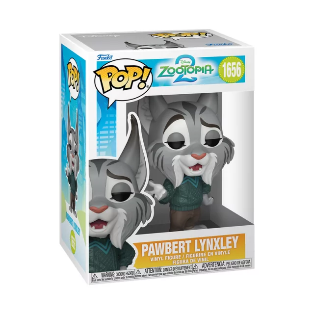 Figur Zootopia 2 - Pawbert Lynxley (Funko POP! Disney 1656) - Zootopia