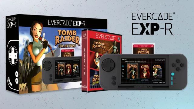 Handheld-Retro-Spielkonsole Evercade EXP-R