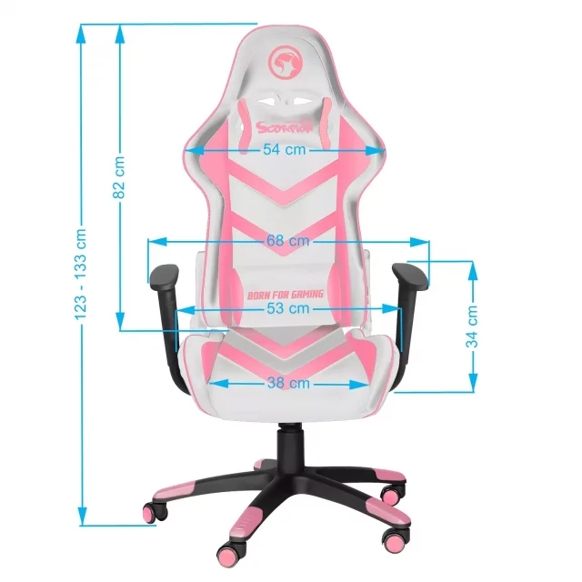 Marvo Gaming Stuhl CH-106 rosa - Zubehör