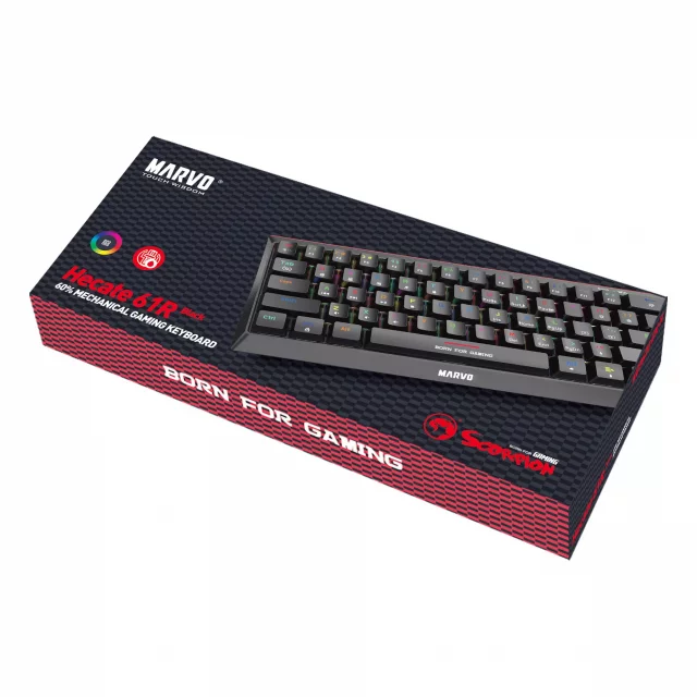 Herní Tastatur Marvo KG962G EN-R US (Mechanisch) (beschädigte Verpackung) - Zubehör