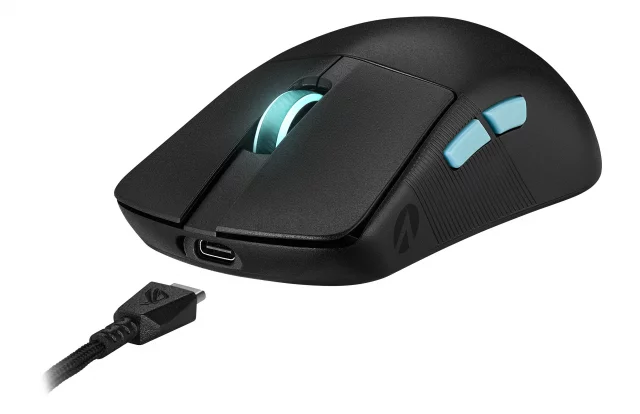 Gaming-Maus ASUS ROG Harpe Ace Aim Lab Edition (schwarz) - Zubehör