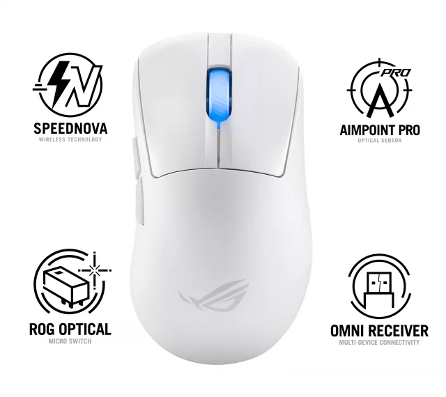Gaming Maus ASUS ROG Keris II Ace (Weiß) - Zubehör