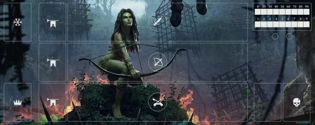 Spielmatte Gwent - Scoia'Tael - The Witcher