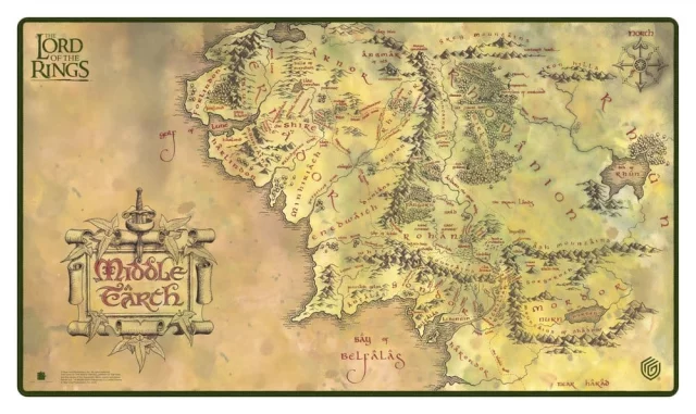 Spielmatte Ultimate Guard - Lord of the Rings - Middle-Earth - Mauspad