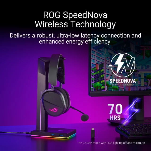 Gaming-Headset ASUS ROG Pelta Wireless - Headset
