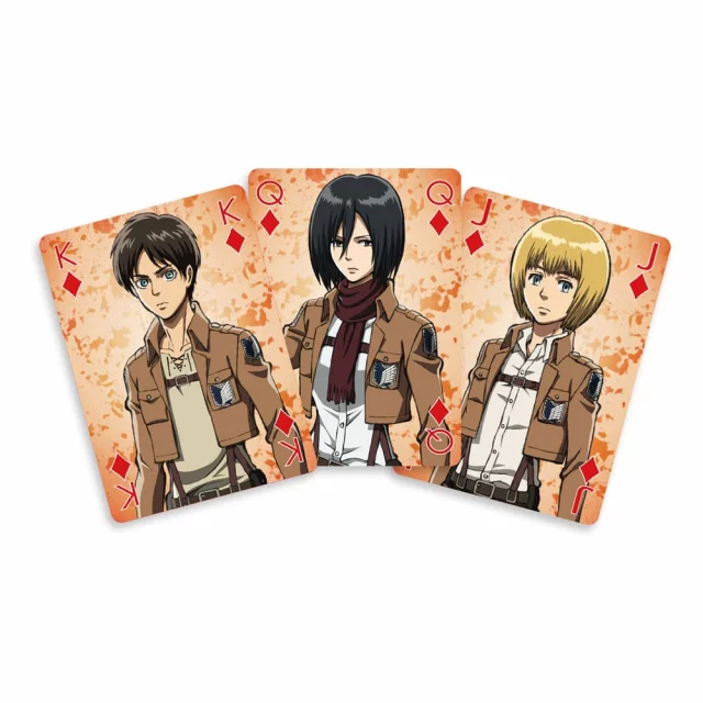 Spielkarten Attack on Titan - Anime