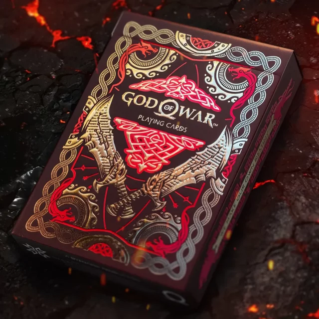 Spielkarten God of War - Blades of Chaos Edition