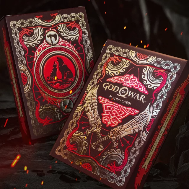 Spielkarten God of War - Blades of Chaos Edition