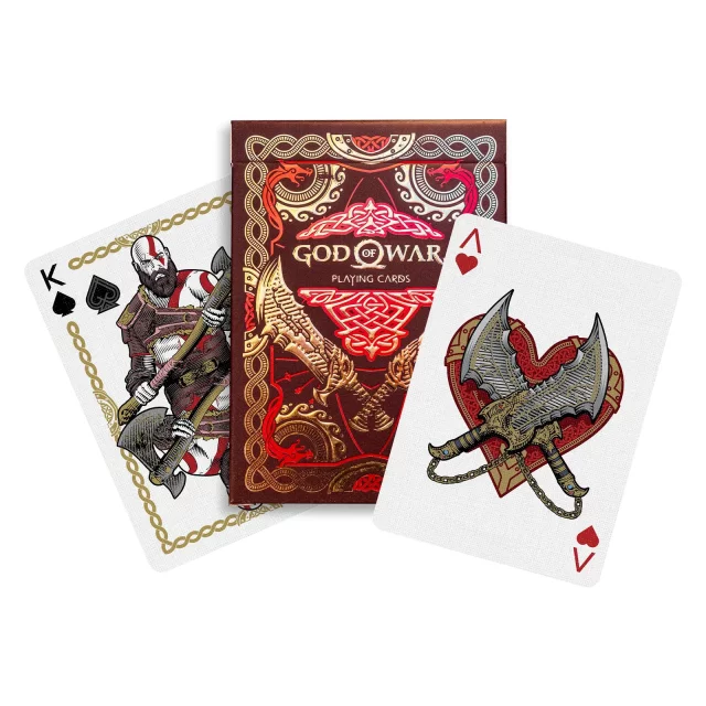 Spielkarten God of War - Blades of Chaos Edition