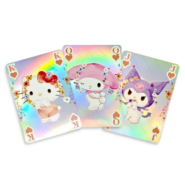 Spielkarten Hello Kitty - Holographic (beschädigte Verpackung) - Sanrio
