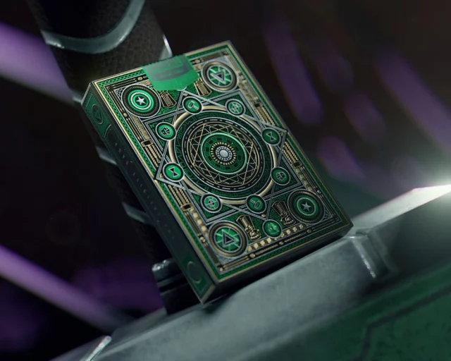 Spielkarten Marvel - Avengers (Green Version)