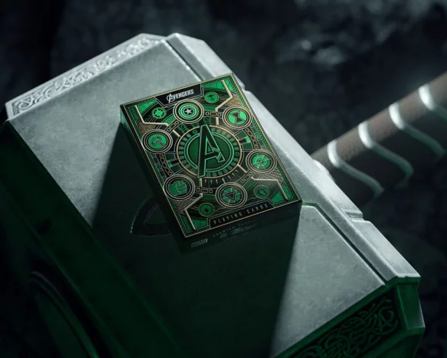 Spielkarten Marvel - Avengers (Green Version)