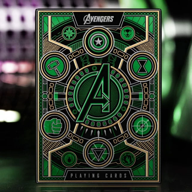 Spielkarten Marvel - Avengers (Green Version)