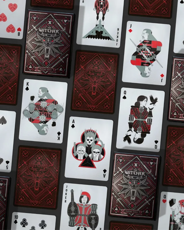 Spielkarten The Witcher - The Witcher: Red Edition