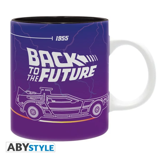 Tasse Back to the Future - Delorean Blueprint
