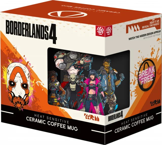 Tasse Borderlands 4 - Vault Keeper Glitch (Zaubertasse)