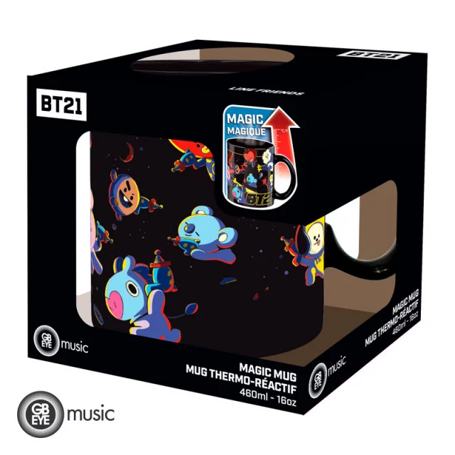 Tasse BT21 - Space XL (Zaubertasse) - BTS