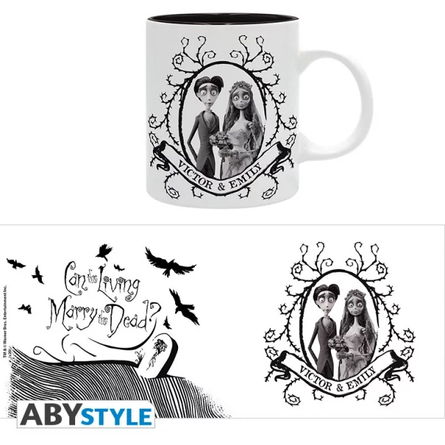 Tasse Corpse Bride - Victor & Emily - Tim Burton