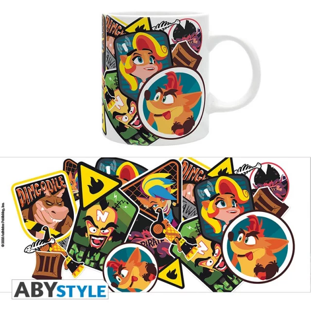 Tasse Crash Bandicoot - Heroes