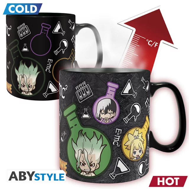 Tasse Dr. Stone - Group Formula (farbwechselnd) - Manga