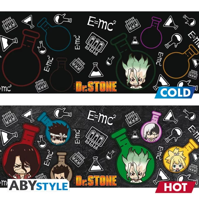 Tasse Dr. Stone - Group Formula (farbwechselnd) - Anime