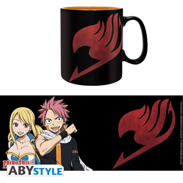 Tasse Fairy Tail - Lucy, Natsu & Emblem - Anime