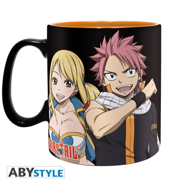 Tasse Fairy Tail - Lucy, Natsu & Emblem - Manga