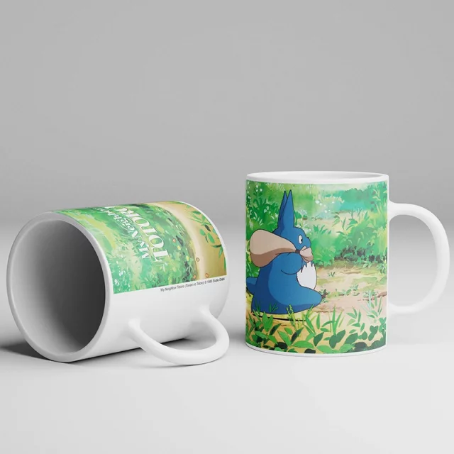 Tasse Ghibli - Totoro Blue and White (Mein Nachbar Totoro) - Japanische