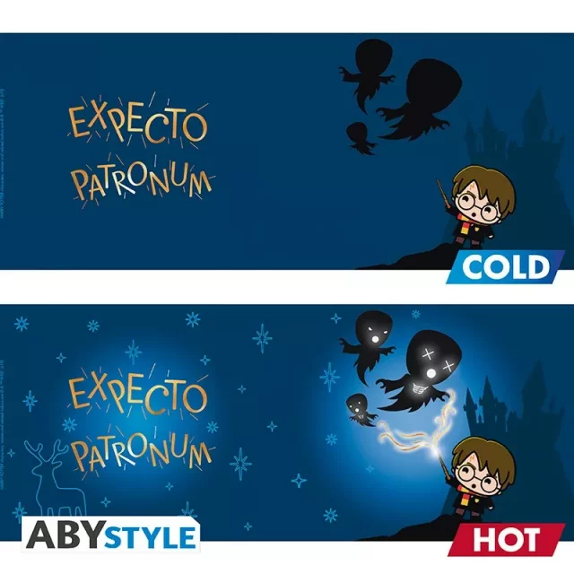 Tasse Harry Potter - Expecto Patronum Chibi (wechselnd) - Zaubertasse