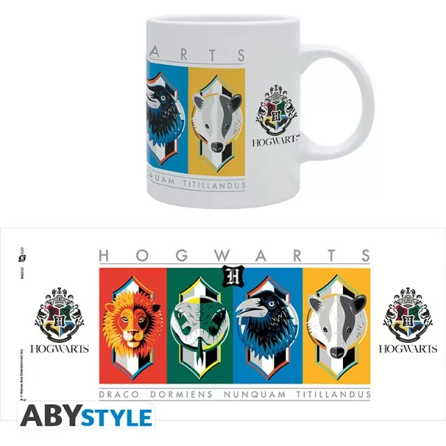 Tasse Harry Potter - House Crests Simple