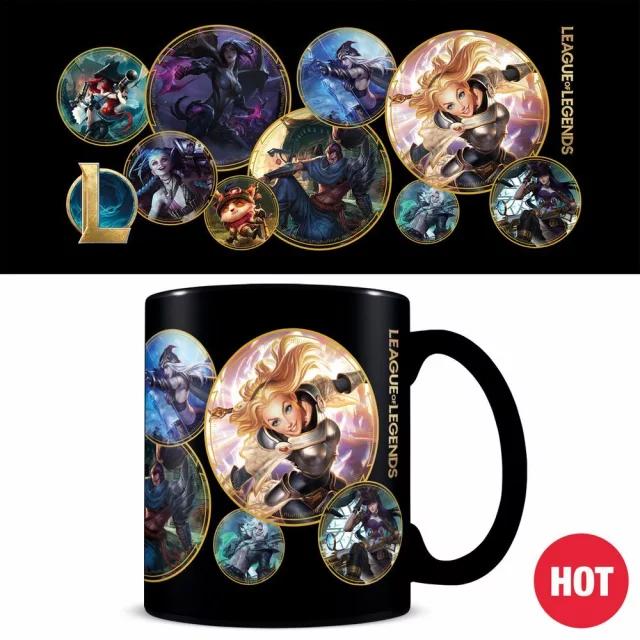 Tasse League of Legends - Champions (Zaubertasse) - Zaubertasse