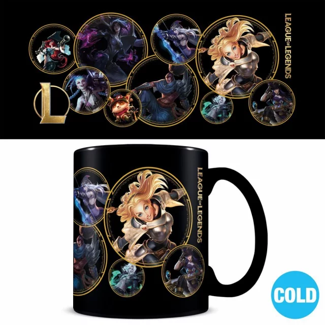 Tasse League of Legends - Champions (Zaubertasse) - Zaubertasse